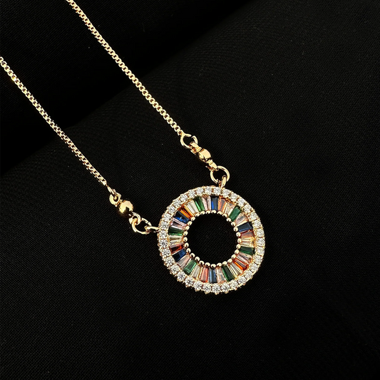 Luxe Halo Pendant