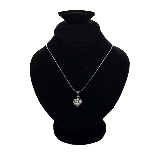 Acrylic Heart Necklace