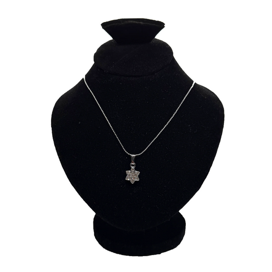 Sterling Silver Snowflake Necklace