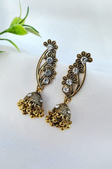 Vogue Wing Zari Tassels Earrings - Premium Artificial Jewelry