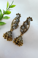 Vogue Wing Zari Tassels Earrings - Premium Artificial Jewelry