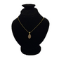 Gleaming Oval Charm Pendant