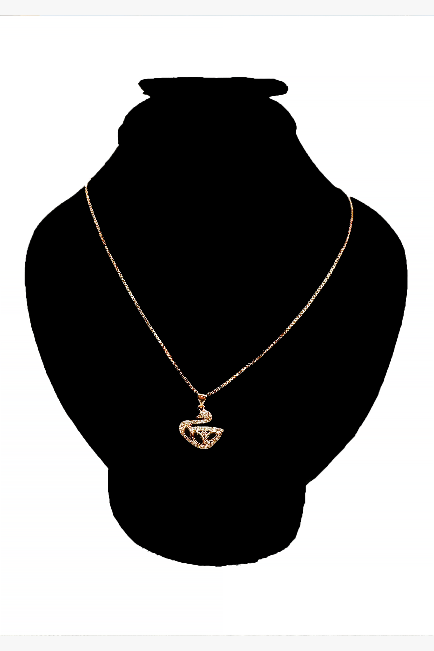 Vogue Wing Swan Pendant - Premium Artificial Jewelry