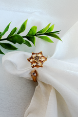 Vogue Wing Formal Flower Ring - Premium Artificial Jewelry