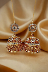 Vogue Wing Resham Jhankar Earrings- Premium Artificial Jewelry